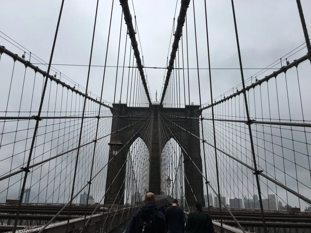 Brooklyn Bridge and the Brooklyn Botanical Garden