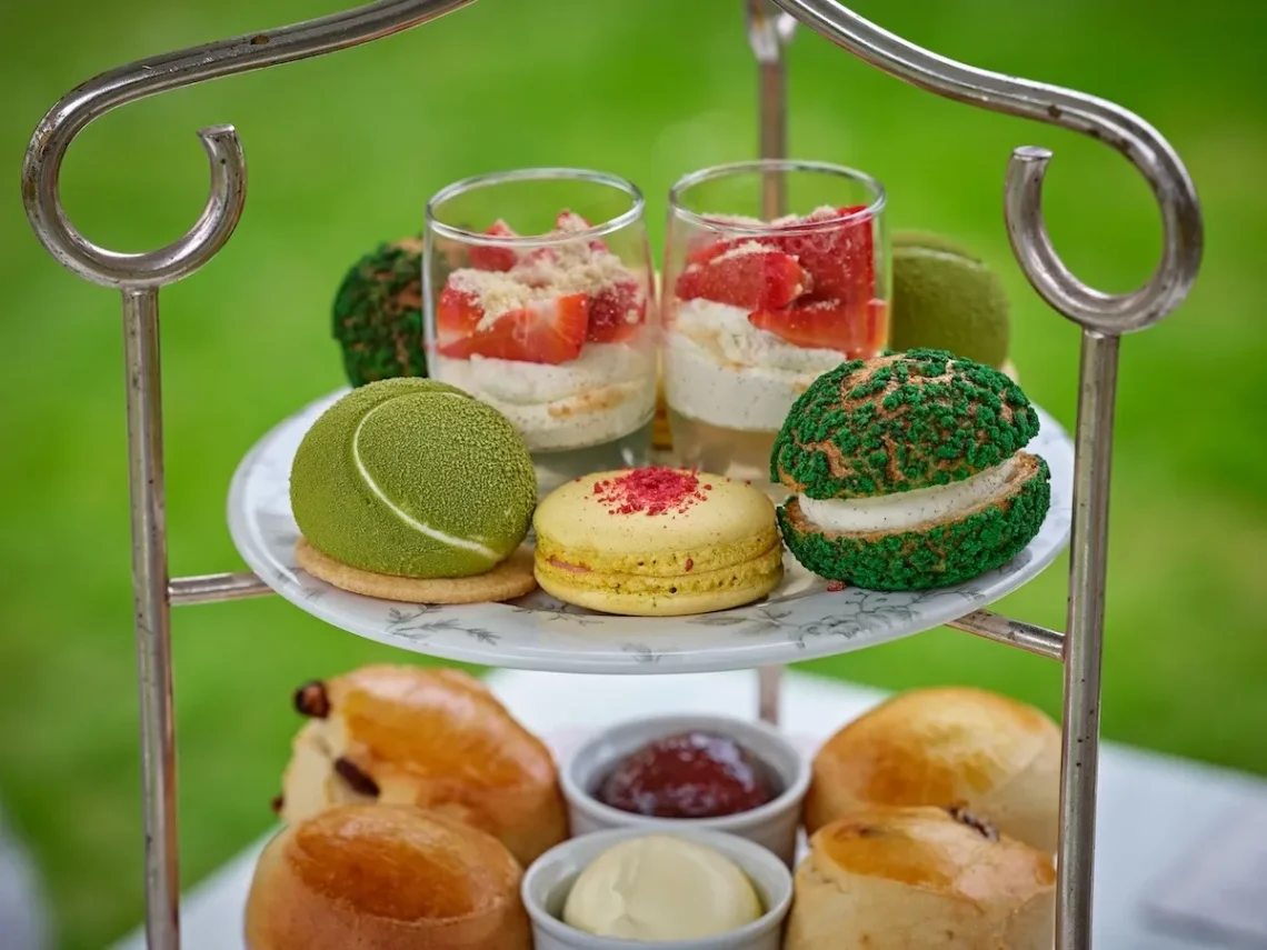 A Wimbledon-Themed Afternoon Tea in Cheltenham at Ellenborough Park